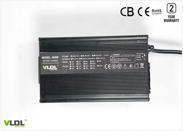 10A موتورسیکلت الکتریکی 48 ولت شارژر باتری PFC 110 - 230Vac ورودی حداکثر 58.4V