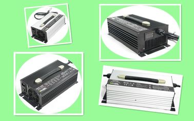 قابل حمل 72V 84V 12A شارژر باتری لیتیوم برای E - باشگاه ماشین آلومینیوم محفظه
