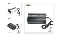 شارژر باتری 58.4V 10A LiFePO4 با ورودی جهانی PFC 110 تا 230 وات