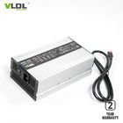 48V 10A شارژر باتری لیتیوم جهانی 110-230Vac PFC ورودی سیاه و سفید