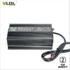 48V 10A شارژر باتری لیتیوم جهانی 110-230Vac PFC ورودی سیاه و سفید